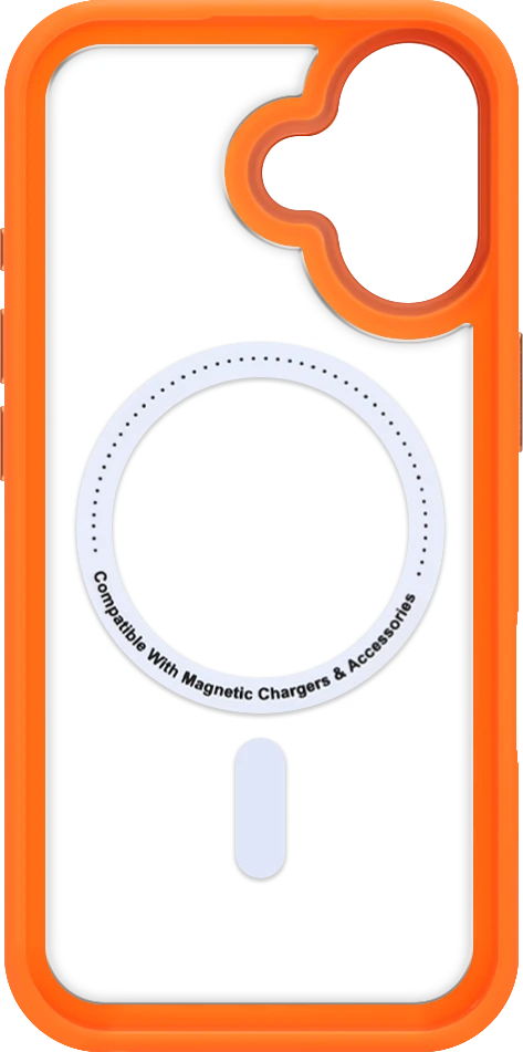Dėklas Tactical MagForce Hyperstealth 3.0 Cover for Apple iPhone 17 Agent Oranžinis