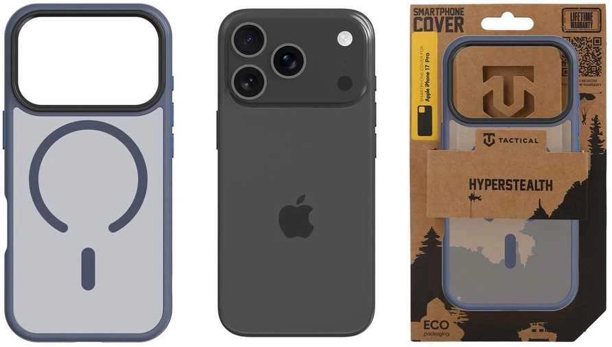 Tactical MagForce Hyperstealth dėklas skirtas Apple iPhone 17 Pro Deep Mėlyna