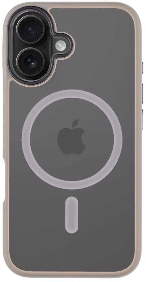 Tactical MagForce Hyperstealth dėklas telefonui Apple iPhone 16 pilkos spalvos