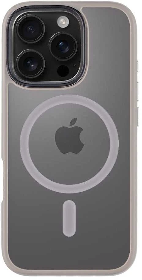 Tactical MagForce Hyperstealth dėklas telefonui Apple iPhone 16 Pro pilkos spalvos