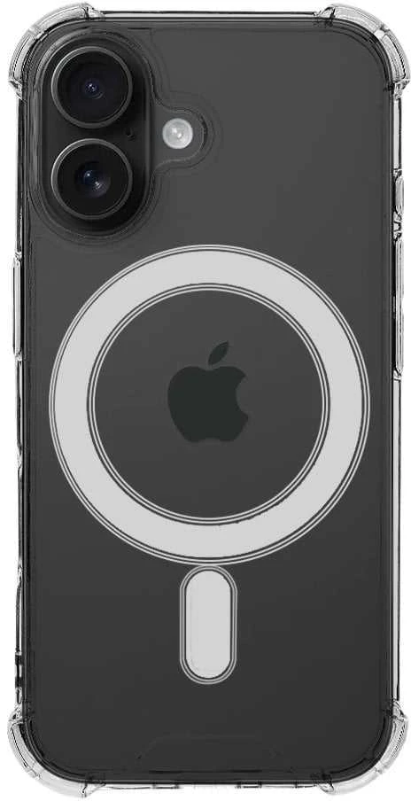 Tactical MagForce Plyo dėklas skirtas Apple iPhone 16 skaidrus