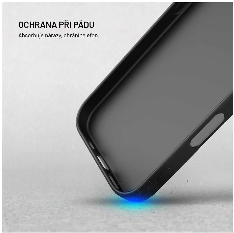 Fiksuotas Dėklas gelis TPU FIXED ReStory skirtas Apple iPhone Air, juoda
