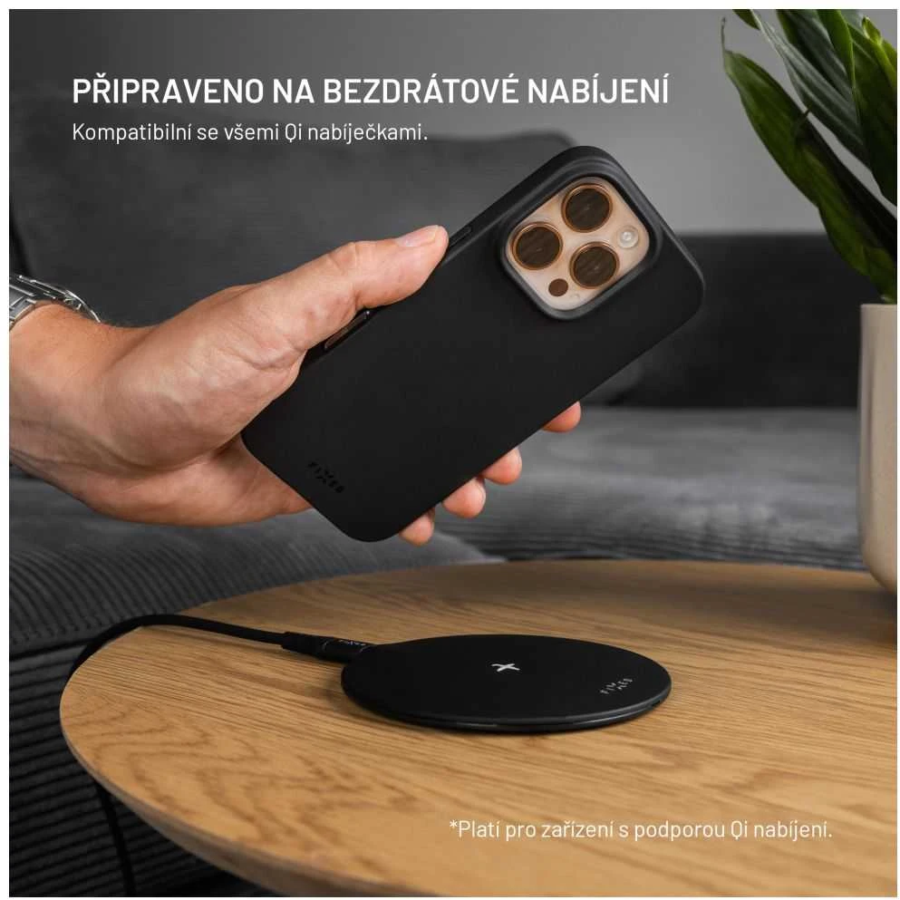 Fiksuotas Dėklas gelis TPU FIXED ReStory skirtas Apple iPhone 17 Pro Max, juoda