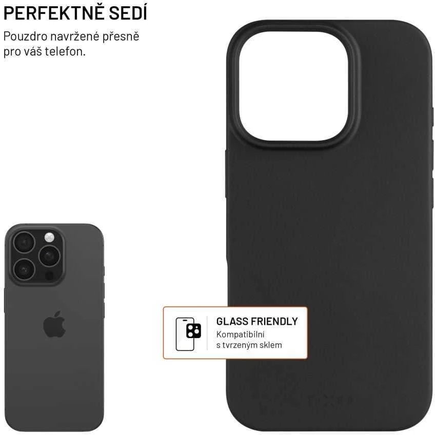 Fiksuotas Dėklas gelis TPU FIXED ReStory skirtas Apple iPhone Air, juoda