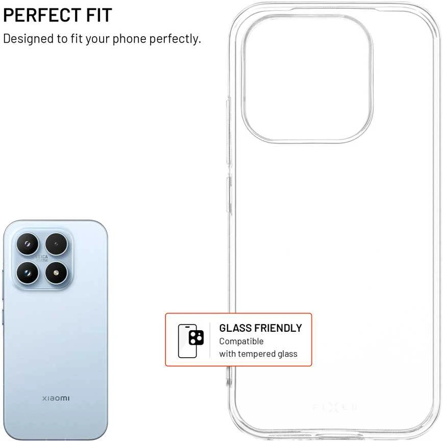 Fixed Pataisytas Dėklas Story AntiUV pro Xiaomi 17 skaidrus