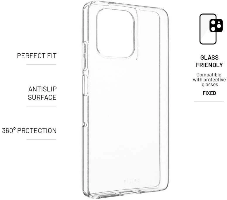 Dėklas FIXED TPU gelový kryt Story pro Motorola Moto G75 5G čirý