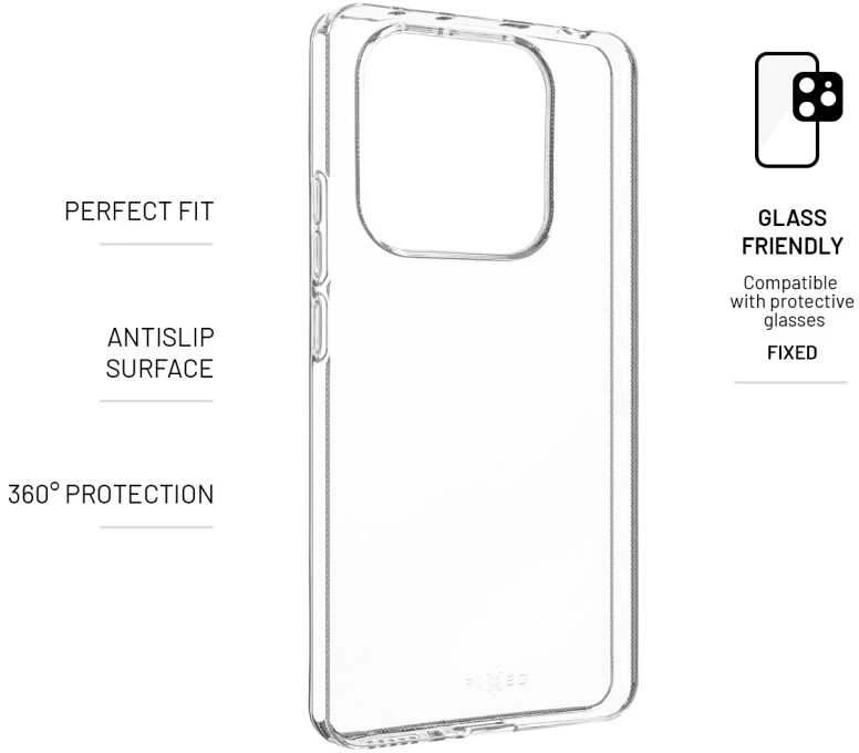 Dėklas Fixed Fiksuota istorija | Galinis viršelis | Xiaomi | Redmi Note 14 5G | TPU | Aišku