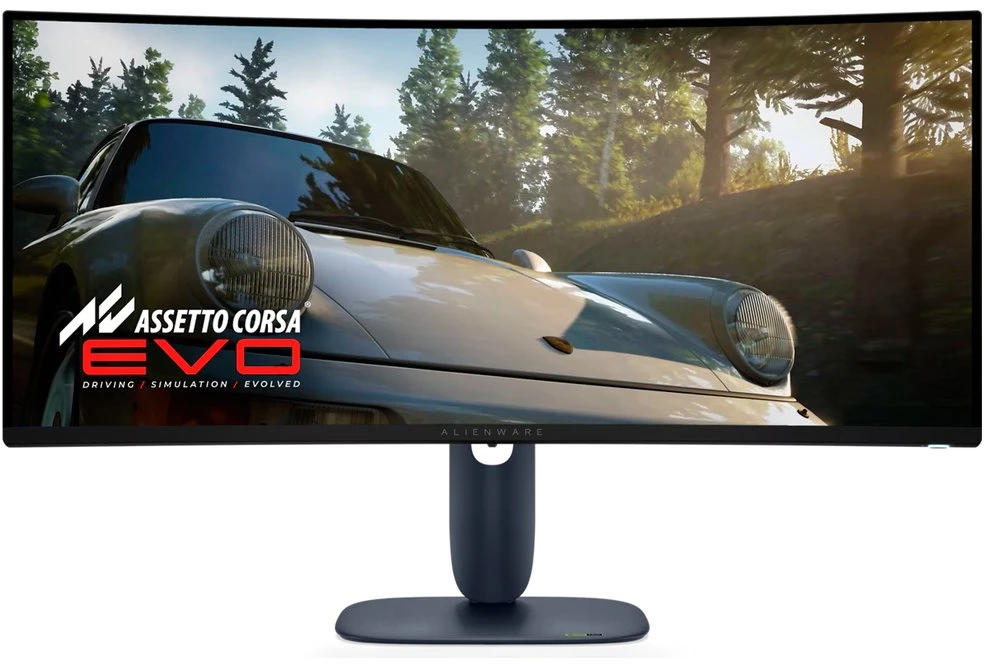 Išlenktas žaidimų monitorius DELL Alienware AW3425DW 34,2" UWQHD OLED, 240Hz, 0,03ms, HDMI/DP/USB-C