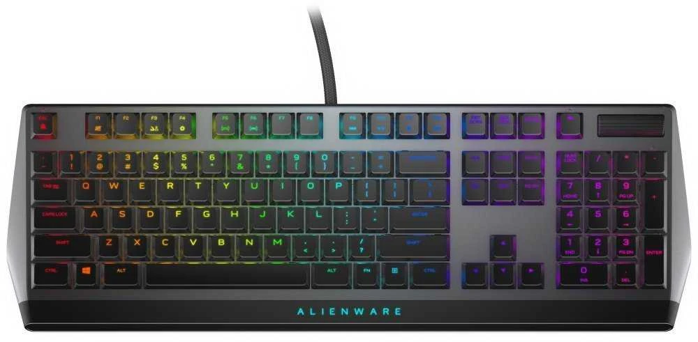 Dell | Alienware Klaviatūra žaidimams | AW510K | Mechaninė klaviatūra žaidimams | su laidu | RGB LED pašvietimas | EN