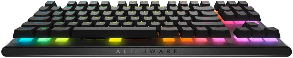 Dell Alienware Tenkeyless AW420K | Klaviatūra žaidimams | su laidu | EN | CHERRY MX Raudona | Dark Side of the Moon