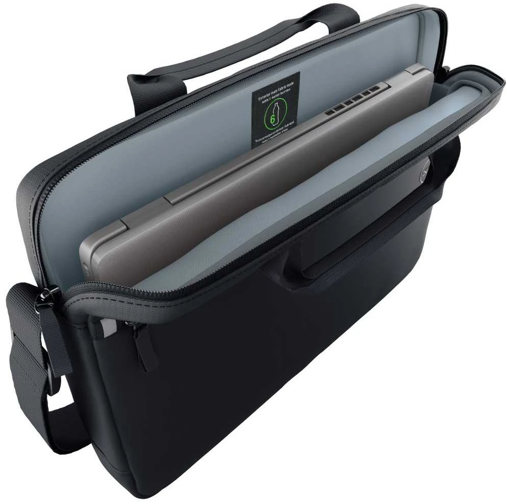 Dell | Briefcase Ecoloop Essential | CC3624 | Topload | Shoulder strap | Atsparus vandeniui | Juodas