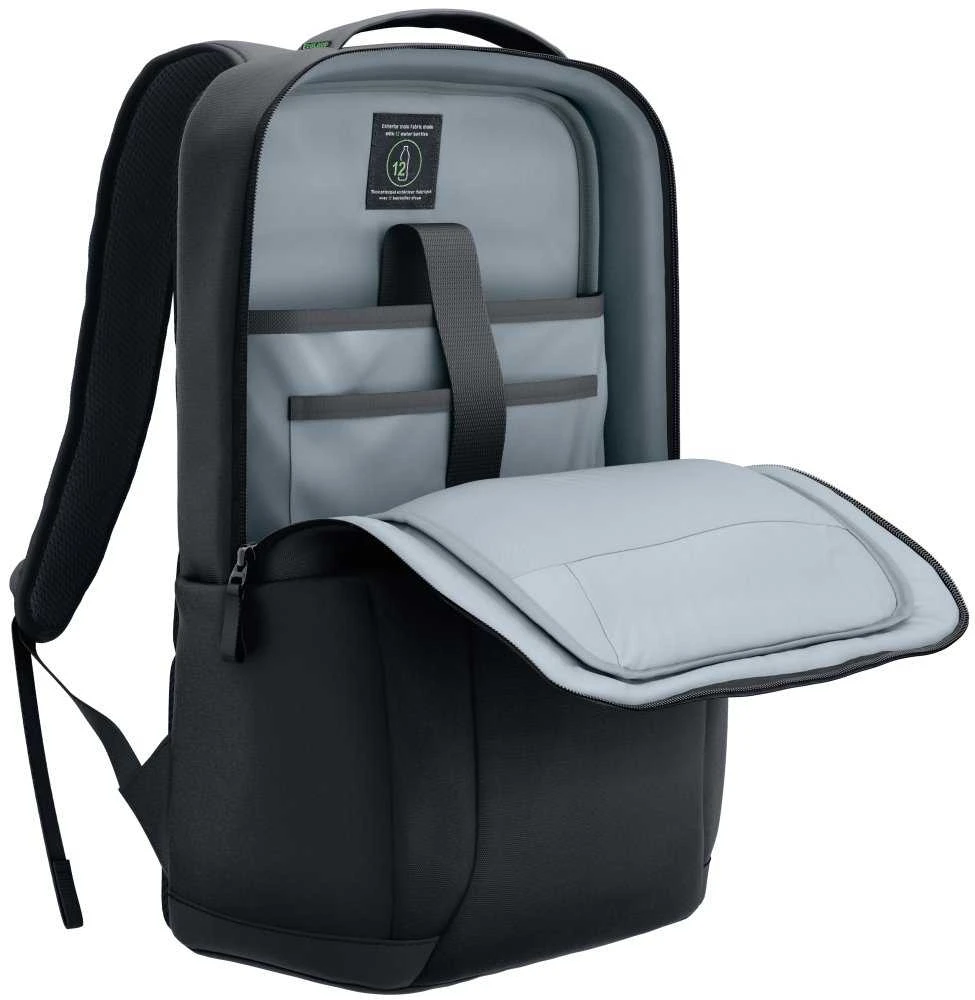 Dell | EcoLoop Pro Slim Backpack | Tinka iki 15.6 " | EcoLoop Pro Slim Backpack | Atsparus vandeniui | Juodas