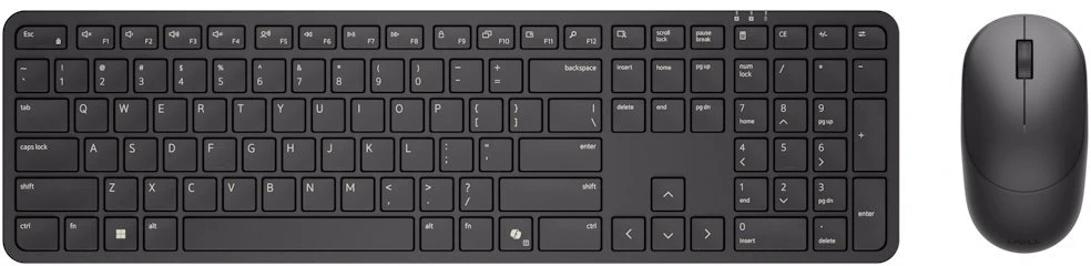 Dell Pro 5 Klaviatūra ir pelė - KM526 - US International (QWERTY) - Juodas