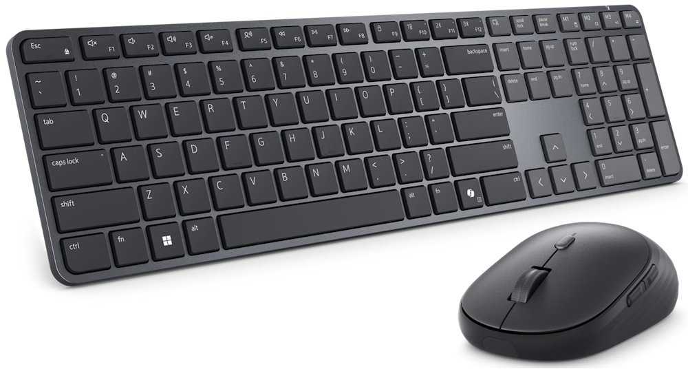 DELL Pro 7 Slim Klaviatūra ir pelė - KM726 - Czech/Slovak (QWERTZ)