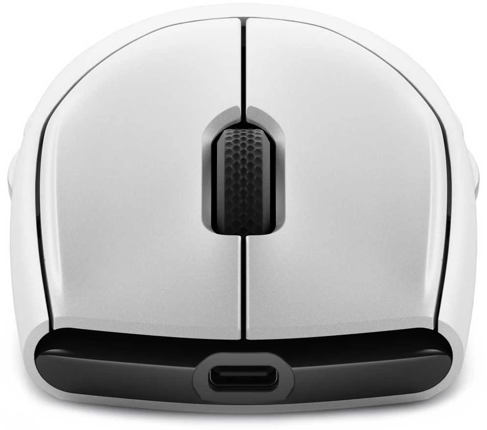 Dell | Pelė | Alienware Tri-Mode AW720M | Wireless | 2.4GHz Belaidė pelė žaidimams | Wireless - 2.4 GHz, Bluetooth 5.1. USB-C | Lunar light