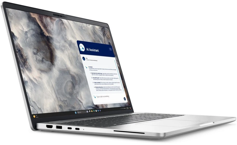Nešiojamas kompiuteris DELL NTB Pro 16 Plus PB16250/U7-266V/16GB/512SSD/16" FHD+ /IR Cam & Mic/No AC Adapteris/WLAN/Backlit Kb/W11P/3Y PS NBD
