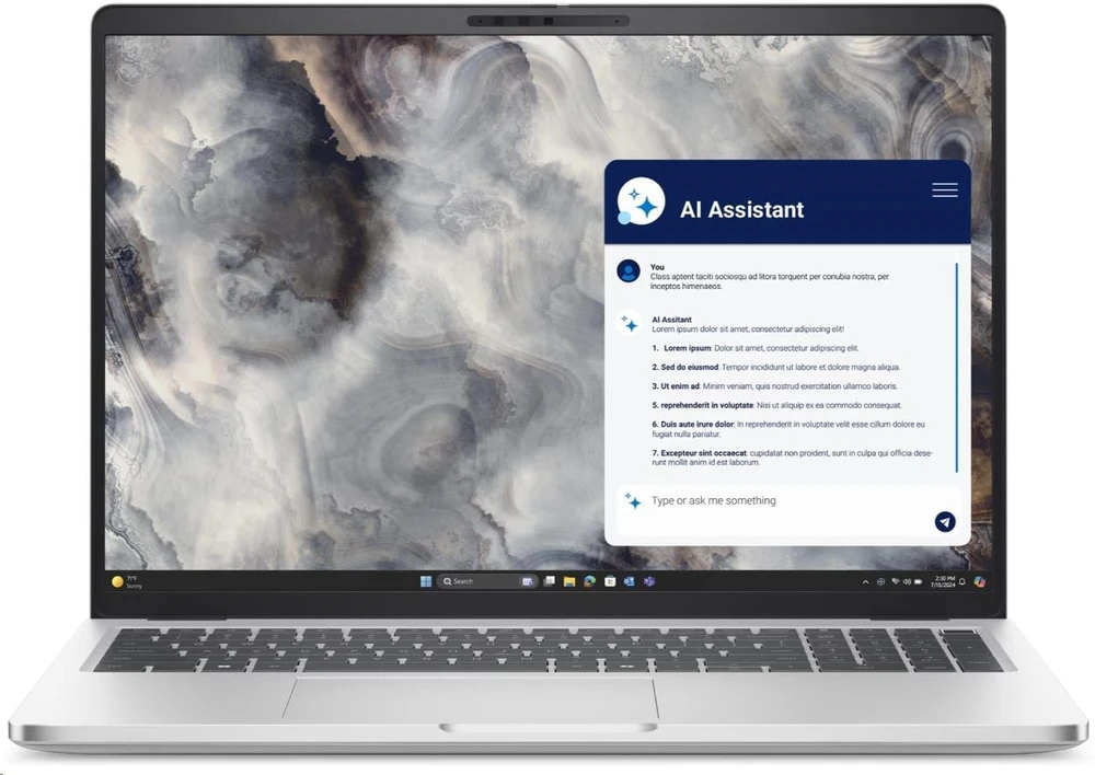 Nešiojamas kompiuteris Dell Pro 16 Plus PB16250 Ultra 7 265U / 32 GB / 512 GB / W11 Pro (GY04J)