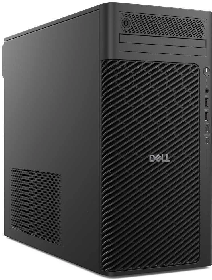 DELL PC Pro Max Tower T2 FCT2250/500W/TPM/U7-265/32GB/1TSSD/Nvidia A1000/vPro/Kb/Mouse/W11 Pro/3Y PS NBD