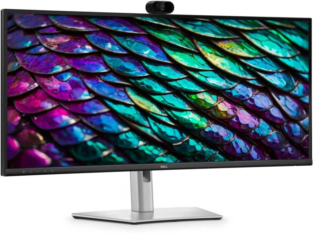 Monitorius Dell | P3426WEB | 34 " | IPS | WQHD | 21:9 | 100 Hz | 5/8 ms | 3440 x 1440 pikselių | 350 cd/m²