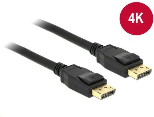 DELOCK Cable Displayport 1.2 male > Displayport vyriškas 4K 2 m