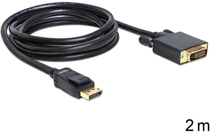 DELOCK Cable Displayport > DVI 24+1 m/m 2m