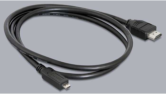 Kabelis Delock HDMI Micro - HDMI 1m juodas (82661)