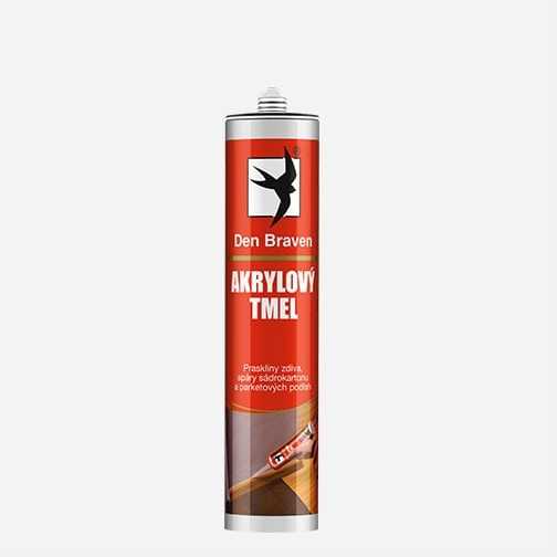 Den Braven akrilinis glaistas 310ml baltas RL