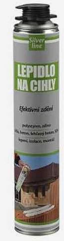 „Den Braven SL“ plytų klijai, 750 ml, pistoleto indelis – geltoni