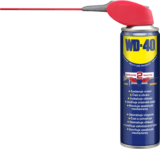 WD-40 aerozolis su išskleidžiamu purškimo vamzdeliu