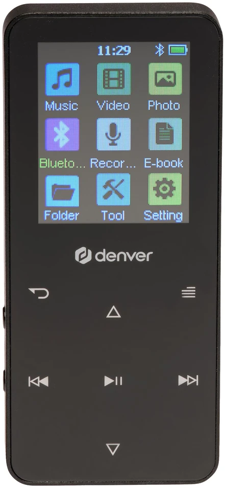 MP4 grotuvas Denver MP-1830B BT 1,8 4GB juoda