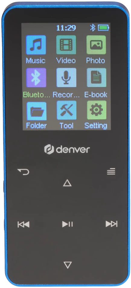MP4 grotuvas Denver MP-1830BU BT 1,8" 4GB mėlyna