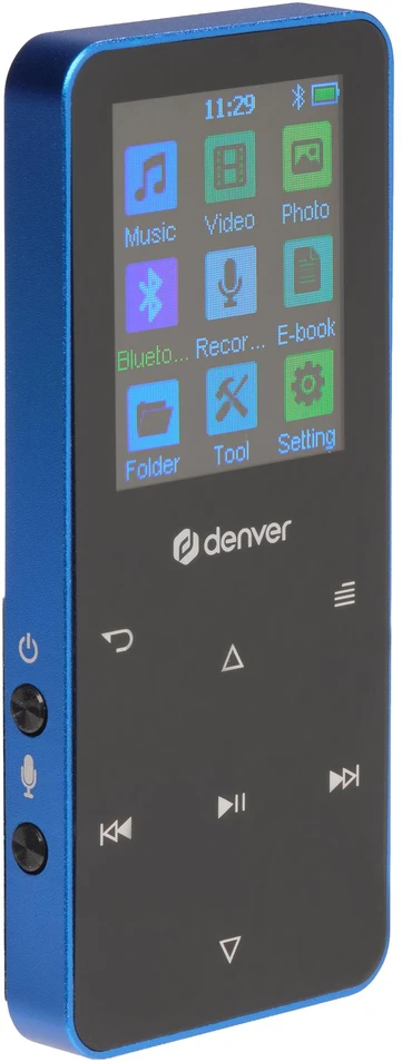 MP4 grotuvas Denver MP-1830BU BT 1,8" 4GB mėlyna