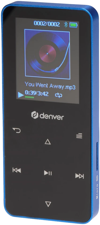 MP4 grotuvas Denver MP-1830BU BT 1,8" 4GB mėlyna