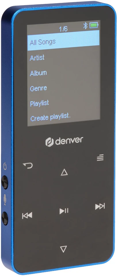 MP4 grotuvas Denver MP-1830BU BT 1,8" 4GB mėlyna