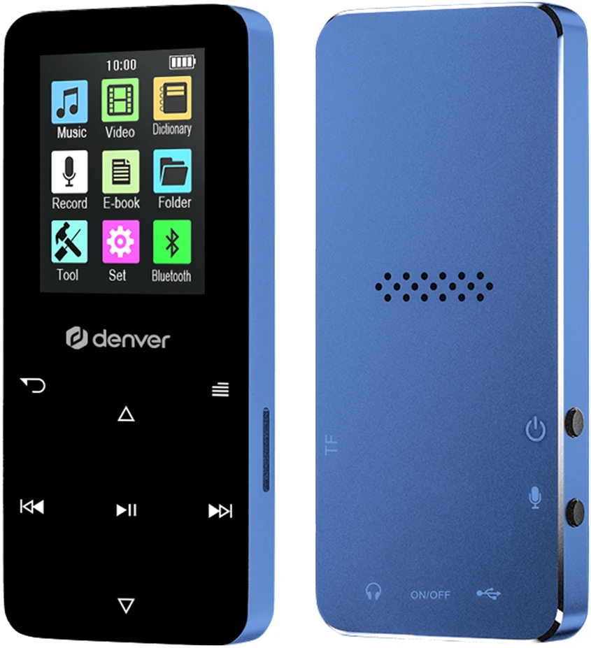 MP4 grotuvas Denver MP-1830BU BT 1,8" 4GB mėlyna