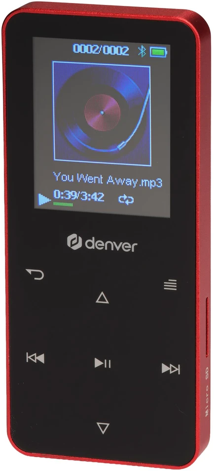 MP4 grotuvas Denver MP-1830R BT 1,8" 4GB raudona