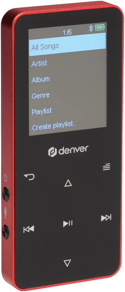 MP4 grotuvas Denver MP-1830R BT 1,8" 4GB raudona