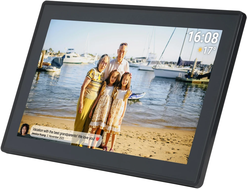 Nuotraukų rėmelis Denver Frameo PFF-1515B 15.6" Digital Frame - Juodas