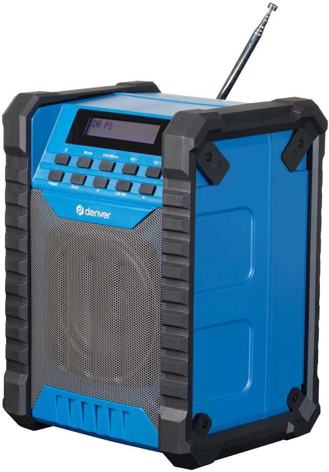 Radijo imtuvas „High Duty Denver WRD-60 FM“ su „Bluetooth“, IP54
