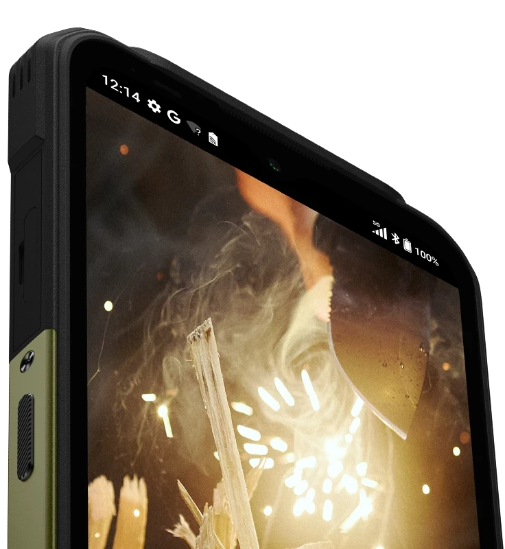 Išmanusis telefonas MyPhone Hammer Construction 2 5G, 6/128GB, Military Edition aprašymas - Prekės nuotrauka