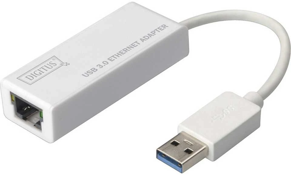 Assmann Electronic DIGITUS USB3.0 į Gigabit Ethernet adapteris RJ45 10/100/1000 Mbps baltas