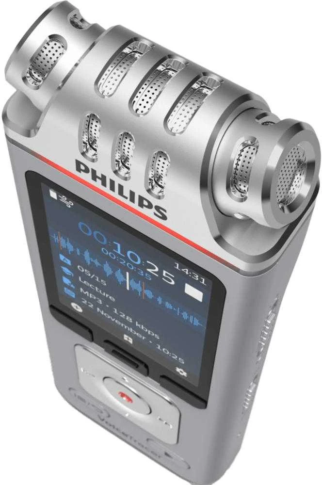 Diktofonas „Philips DVT4115“ 8 GB USB atmintinė + kortelės lizdas