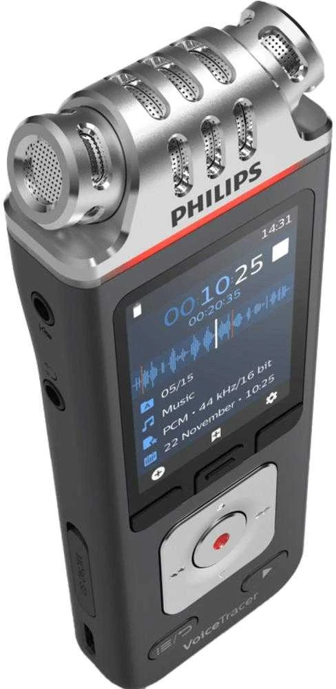 Philips DVT6115 diktofonas su įjungtu ekranu