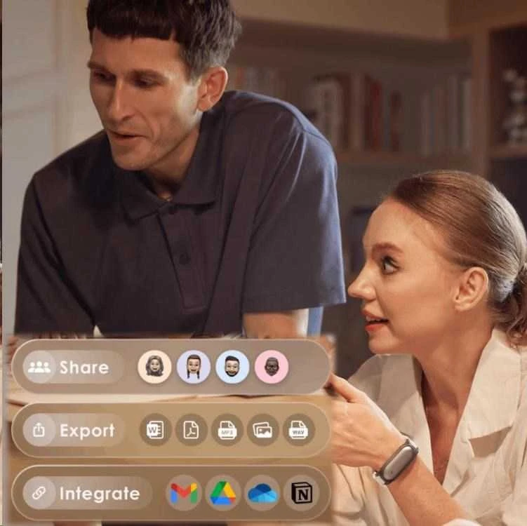 Diktofonas Plaud AI NotePin