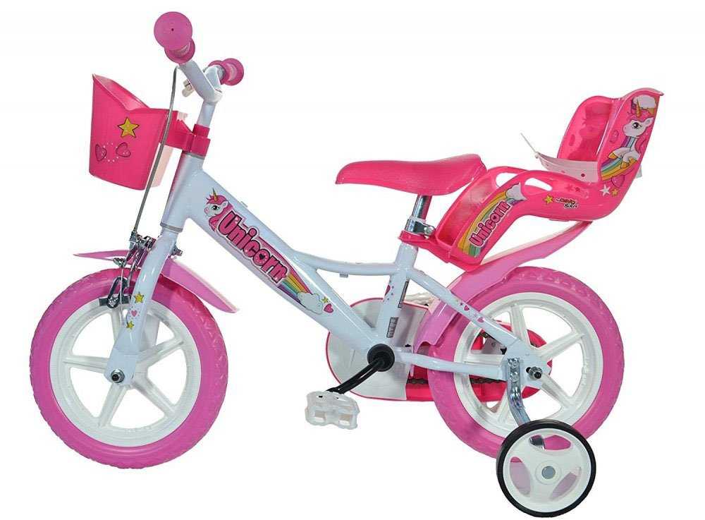 Dino bikes Dino Bikes Rower dziecięcy Unicorn, rožinė, 12''