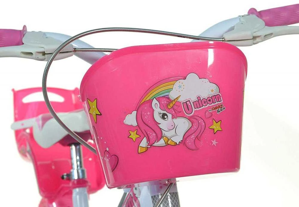 Dino_Bikes Dino | Rožinė | Girl's bike | Unicorn