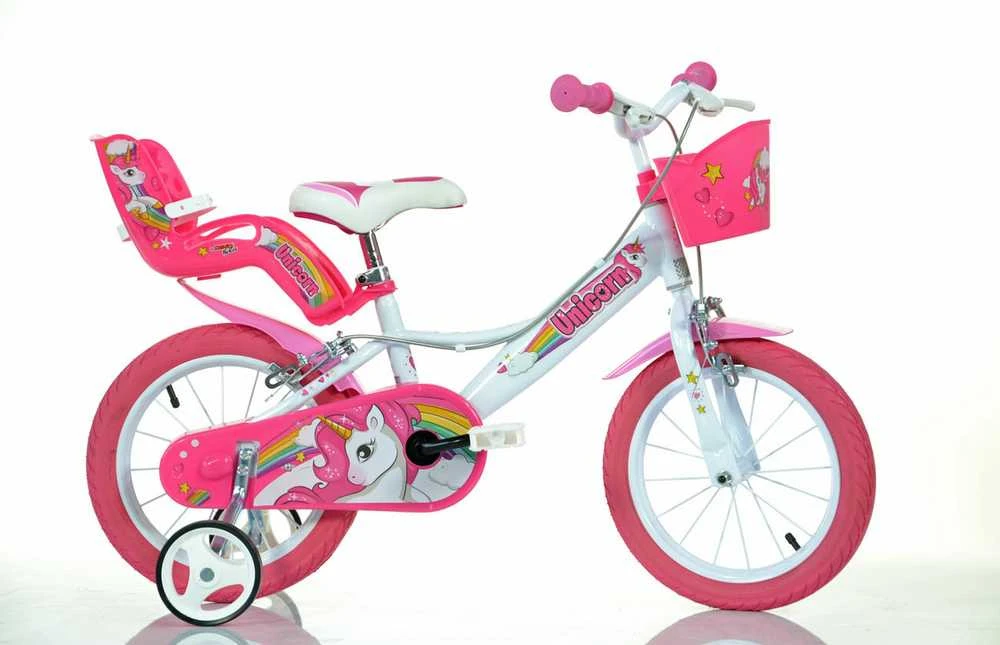 Dino_Bikes Dino | Rožinė | Girl's bike | Unicorn