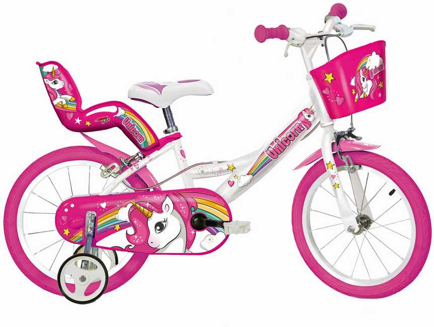 Dino Bikes Licence Dino bikes 164GLN UNICORN 16" girls bike