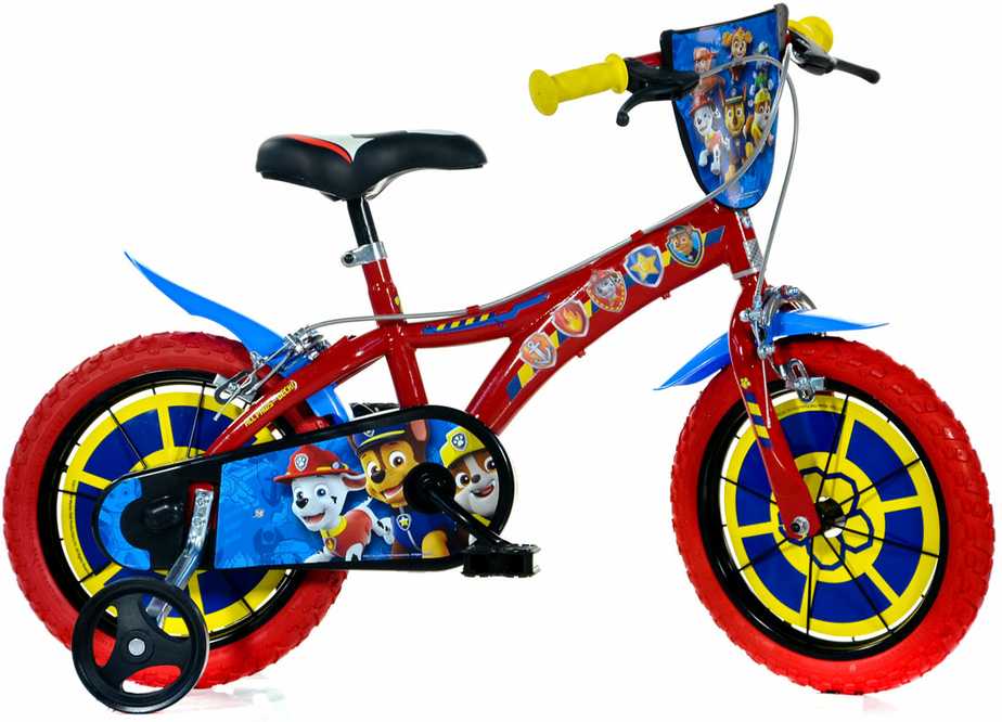 Dino Bikes Licence Dino bikes Berniukų dviratukas Šunyčiai Patruliai (Paw Patrol) 14", 614-PW