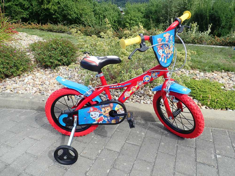 Dino Bikes Licence Dino bikes Berniukų dviratukas Šunyčiai Patruliai (Paw Patrol) 14", 614-PW